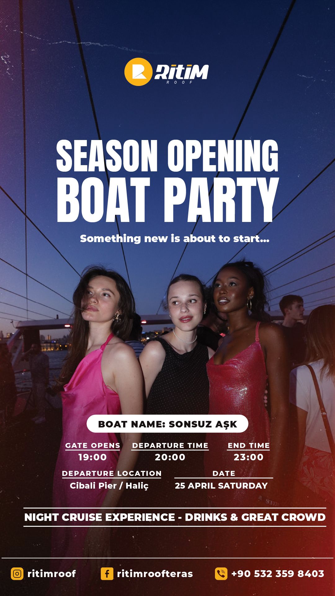 RİTİM SEASON OPENING BOAT PARTY 
